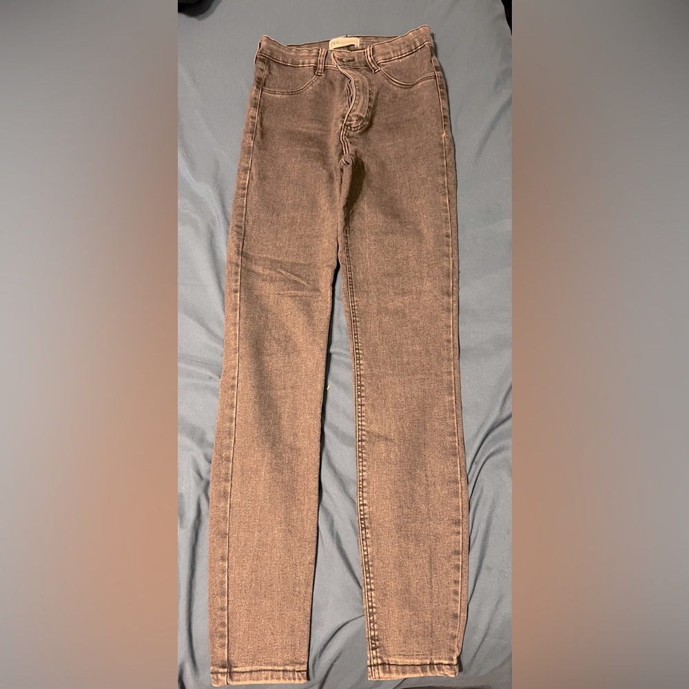 Zara Skinny Grey Jeans Size 2